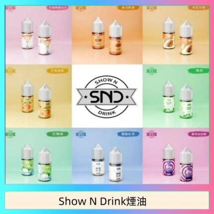 Show N Drink煙油 玫瑰檸檬冰沙 泰式奶茶