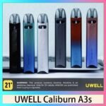 UWELL Caliburn A3S咖哩棒A3S POD電子煙主機官網評價說明書